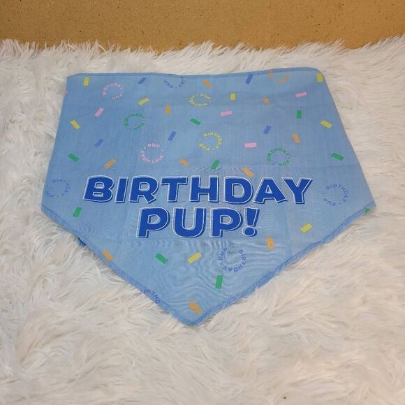 Barkbox Birthday Pup Bandana- Size M/L - Picture 1 of 6